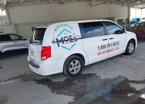 2012 Dodge Grand Caravan Crew из США, поврежденный, VIN 2C4RDGDG6CR109293